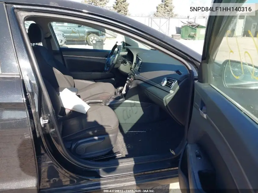 5NPD84LF1HH140316 2017 Hyundai Elantra Value Edition