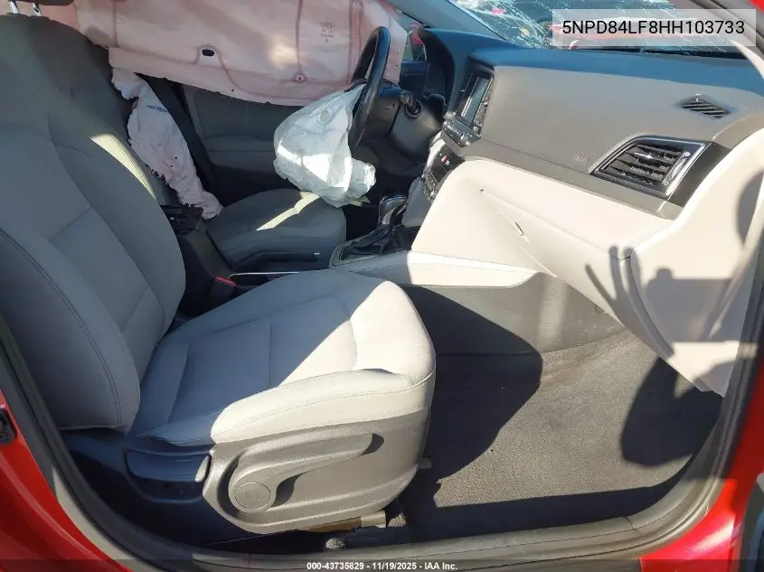 5NPD84LF8HH103733 2017 Hyundai Elantra Se