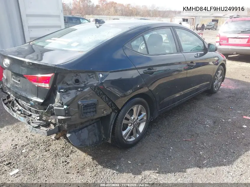 KMHD84LF9HU249916 2017 Hyundai Elantra Value Edition