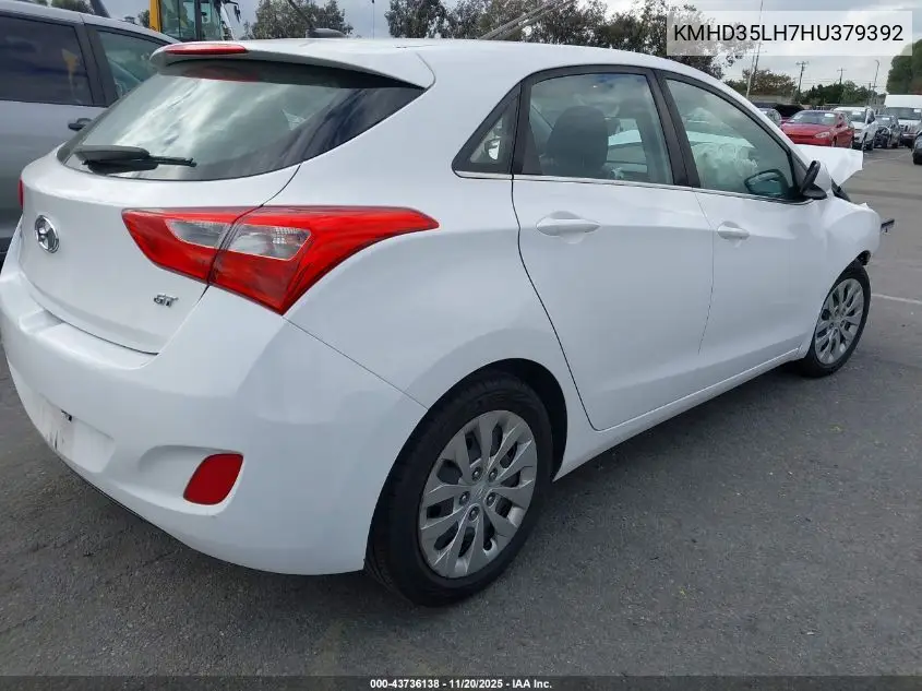 KMHD35LH7HU379392 2017 Hyundai Elantra Gt