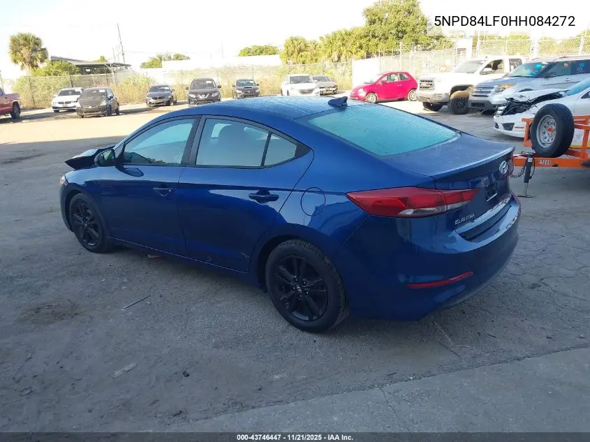 5NPD84LF0HH084272 2017 Hyundai Elantra Se
