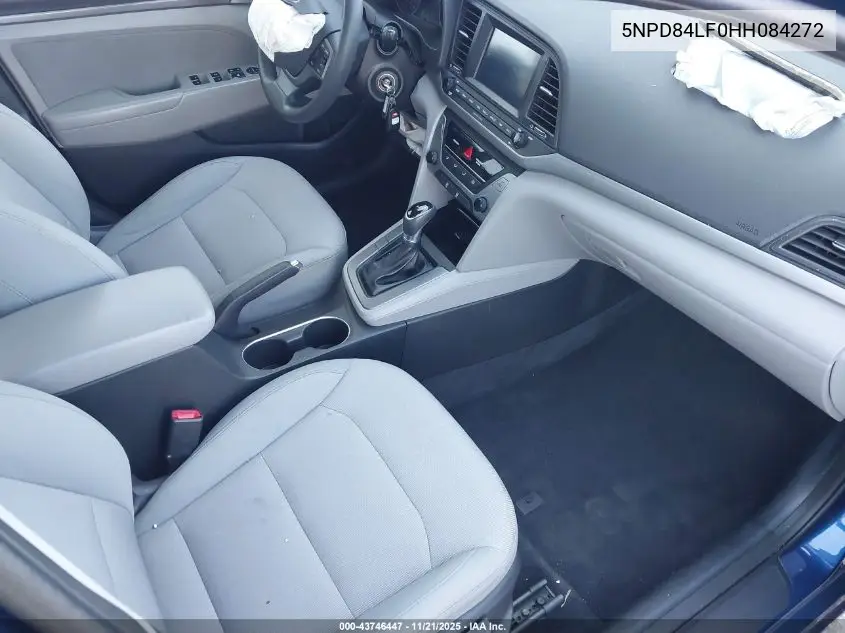 5NPD84LF0HH084272 2017 Hyundai Elantra Se