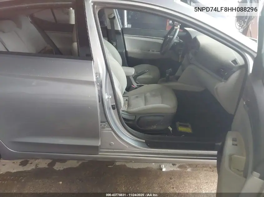 5NPD74LF8HH088296 2017 Hyundai Elantra Se