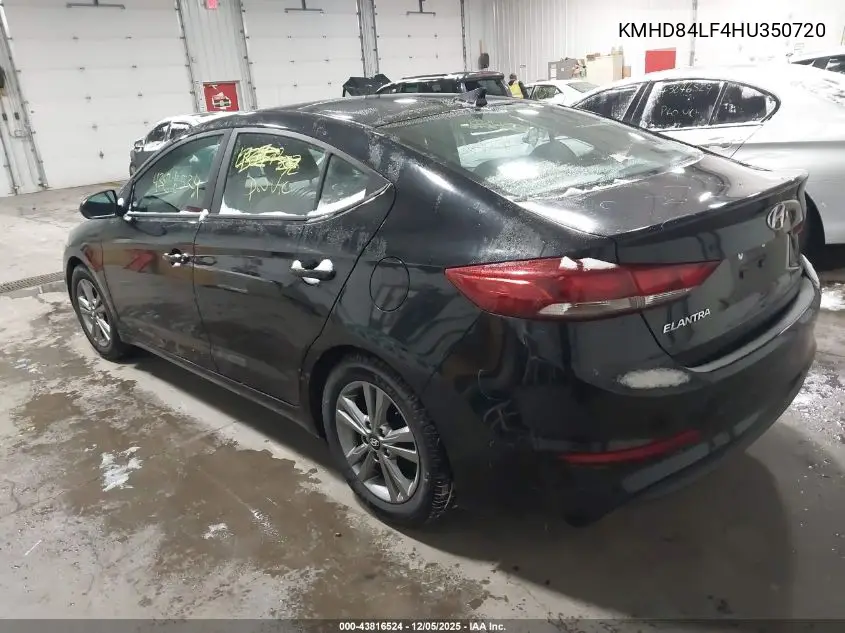 KMHD84LF4HU350720 2017 Hyundai Elantra Value Edition