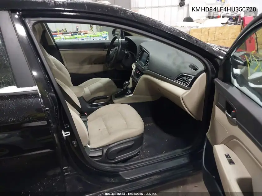 KMHD84LF4HU350720 2017 Hyundai Elantra Value Edition