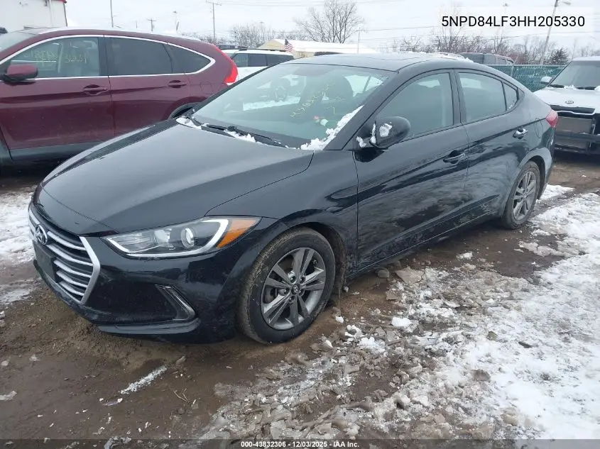 5NPD84LF3HH205330 2017 Hyundai Elantra Value Edition