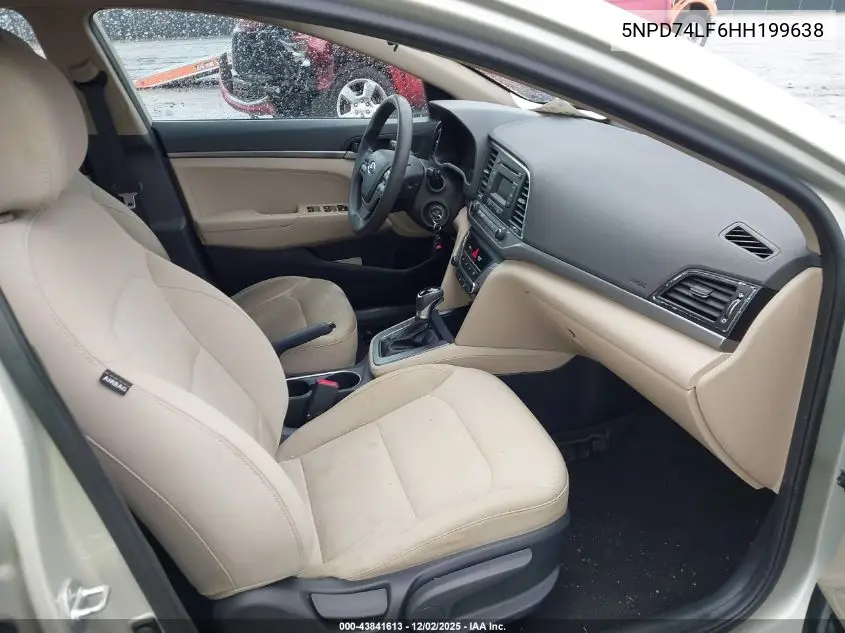 5NPD74LF6HH199638 2017 Hyundai Elantra Se