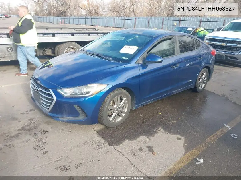 5NPD84LF1HH063527 2017 Hyundai Elantra Se