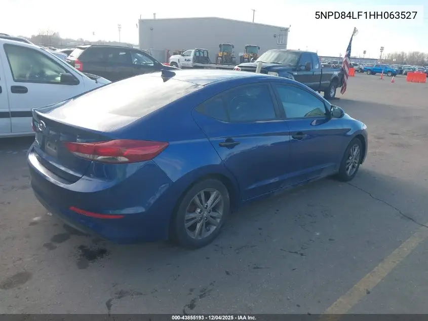 5NPD84LF1HH063527 2017 Hyundai Elantra Se