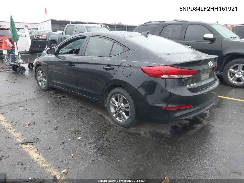 5NPD84LF2HH161921 2017 Hyundai Elantra Se