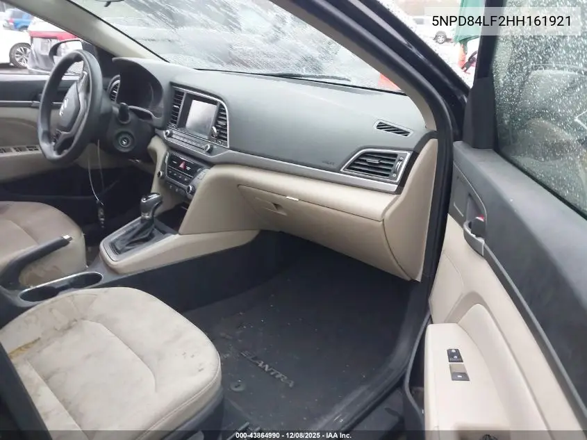 5NPD84LF2HH161921 2017 Hyundai Elantra Se