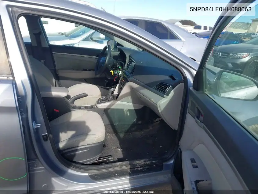 5NPD84LF0HH088063 2017 Hyundai Elantra Se