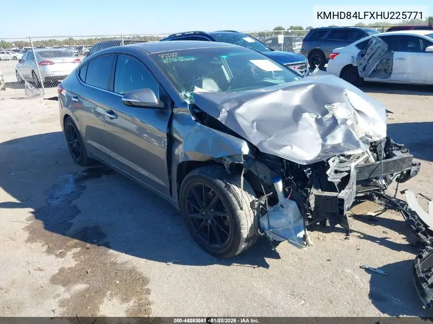 KMHD84LFXHU225771 2017 Hyundai Elantra Limited