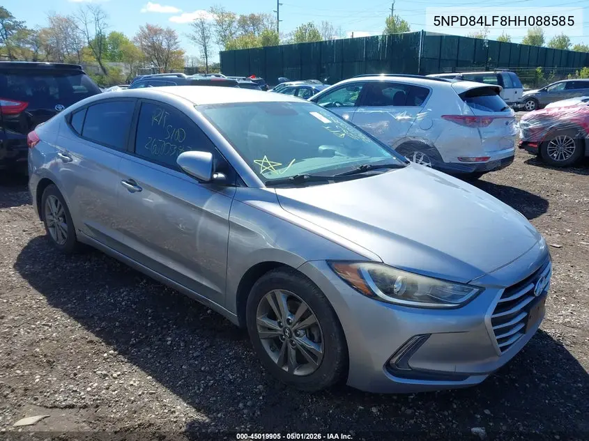5NPD84LF8HH088585 2017 Hyundai Elantra Se