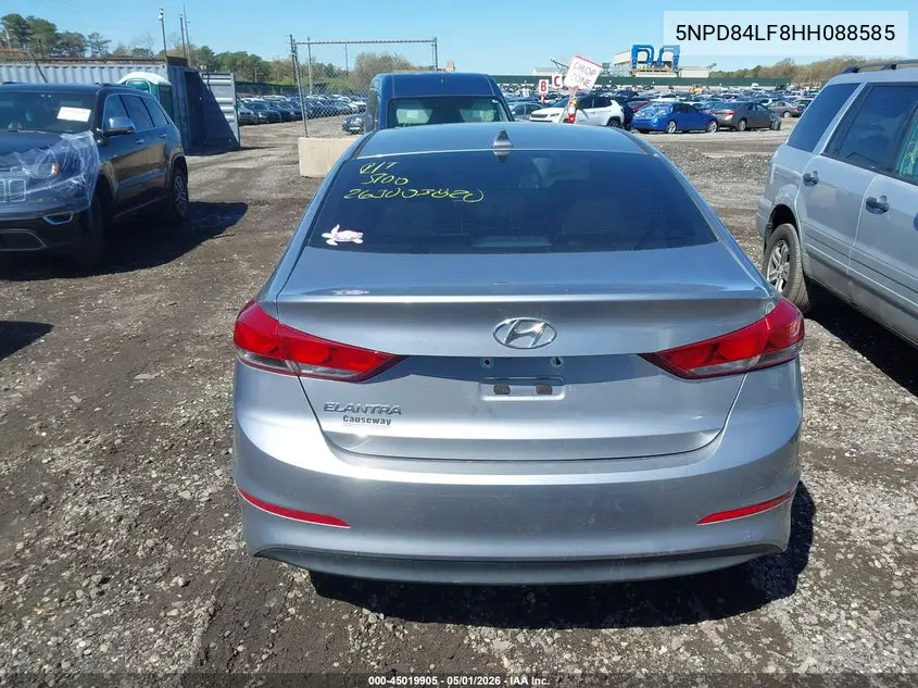 5NPD84LF8HH088585 2017 Hyundai Elantra Se