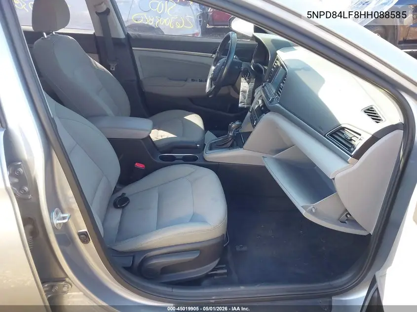 5NPD84LF8HH088585 2017 Hyundai Elantra Se