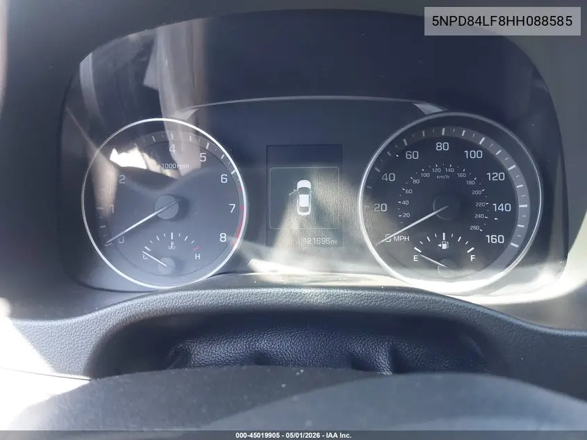 5NPD84LF8HH088585 2017 Hyundai Elantra Se