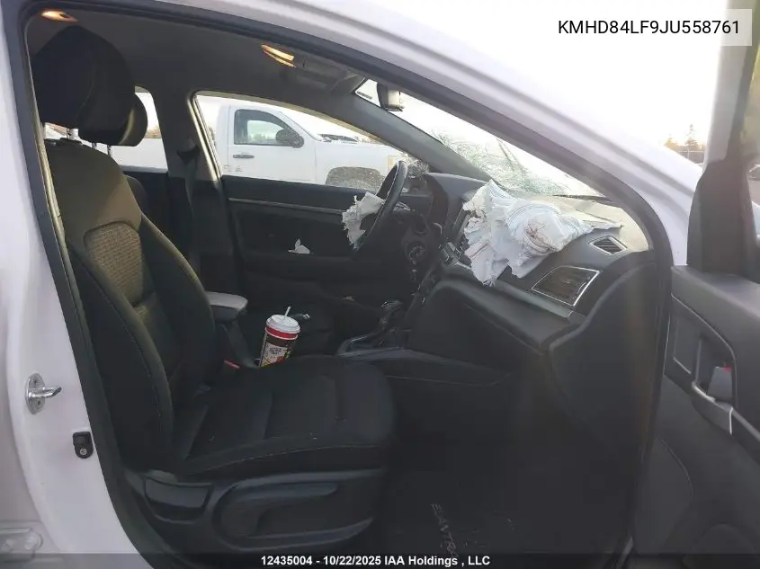 KMHD84LF9JU558761 2018 Hyundai Elantra Gl