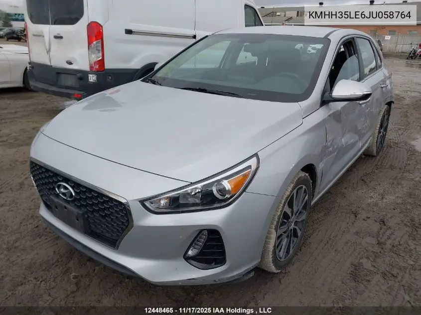 KMHH35LE6JU058764 2018 Hyundai Elantra Gt