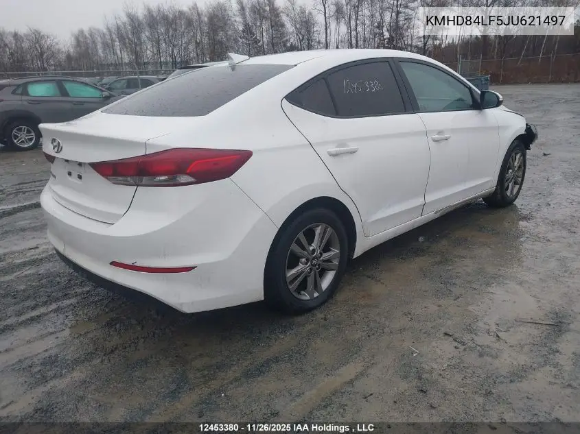 KMHD84LF5JU621497 2018 Hyundai Elantra Sel/Value/Limited