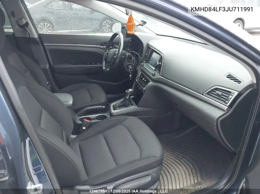 KMHD84LF3JU711991 2018 Hyundai Elantra