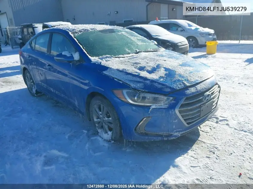 KMHD84LF1JU539279 2018 Hyundai Elantra Sel/Value/Limited