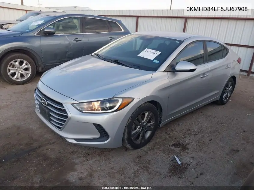 KMHD84LF5JU679089 2018 Hyundai Elantra Sel