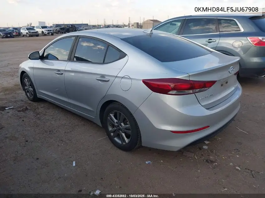 KMHD84LF5JU679089 2018 Hyundai Elantra Sel