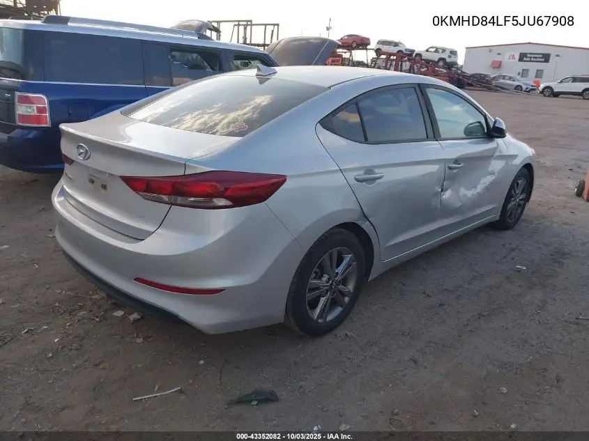 KMHD84LF5JU679089 2018 Hyundai Elantra Sel