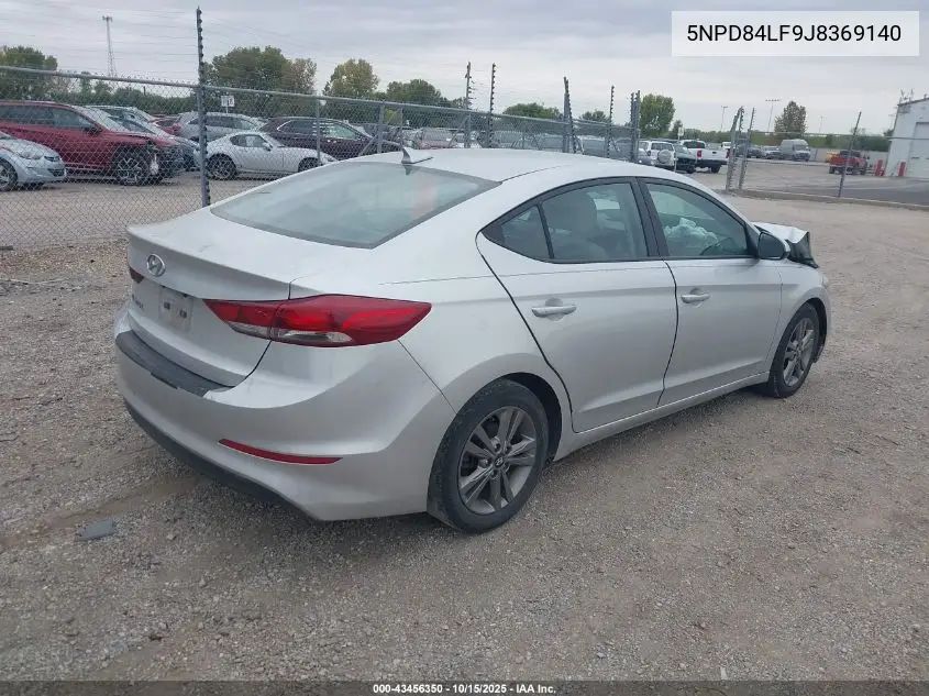 5NPD84LF9JH369140 2018 Hyundai Elantra Sel