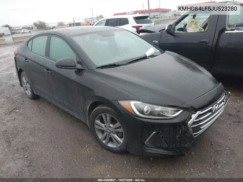 KMHD84LF5JU523280 2018 Hyundai Elantra Value Edition