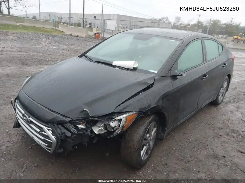 KMHD84LF5JU523280 2018 Hyundai Elantra Value Edition