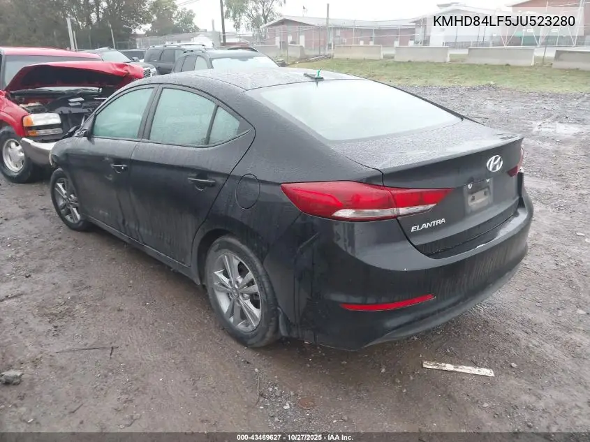 KMHD84LF5JU523280 2018 Hyundai Elantra Value Edition