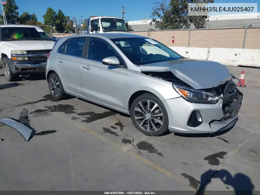 KMHH35LE4JU025407 2018 Hyundai Elantra Gt