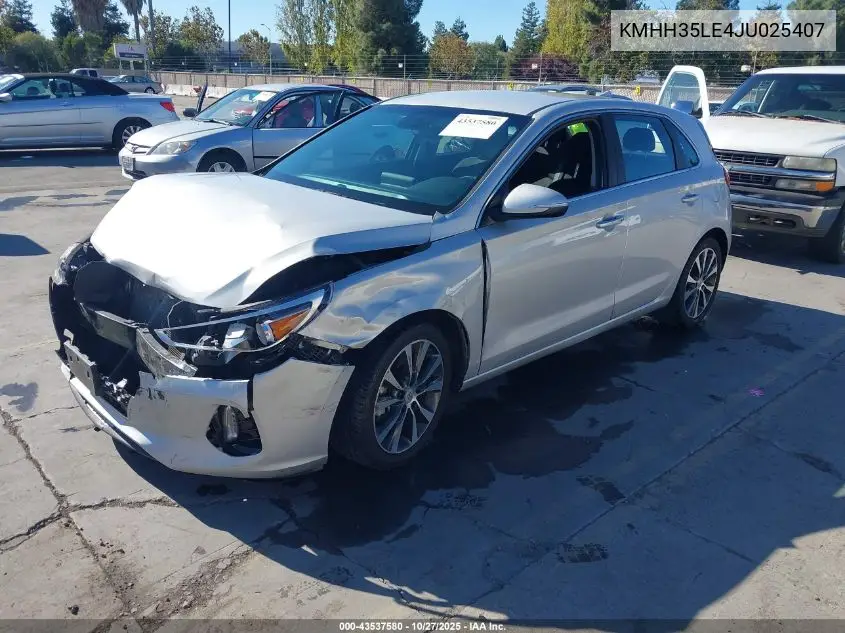 KMHH35LE4JU025407 2018 Hyundai Elantra Gt