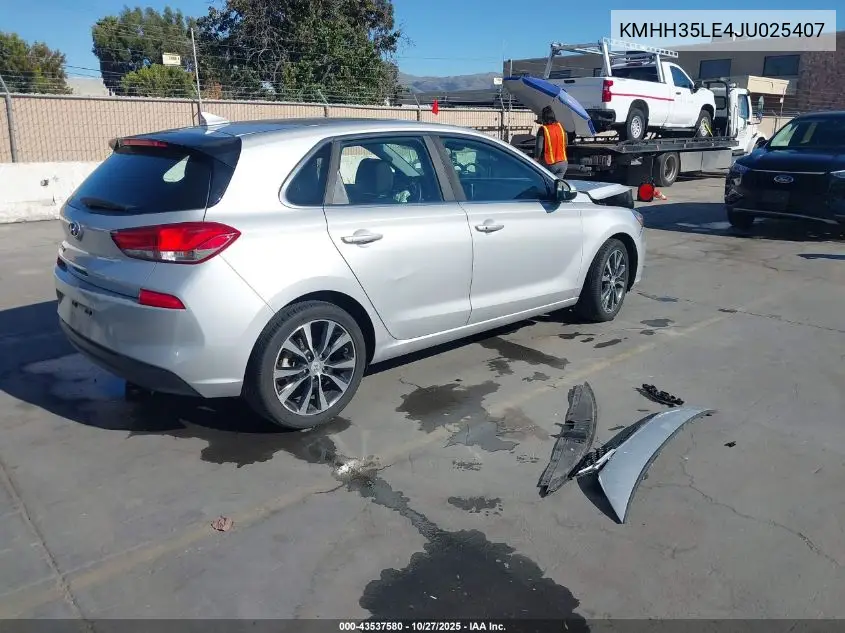 KMHH35LE4JU025407 2018 Hyundai Elantra Gt