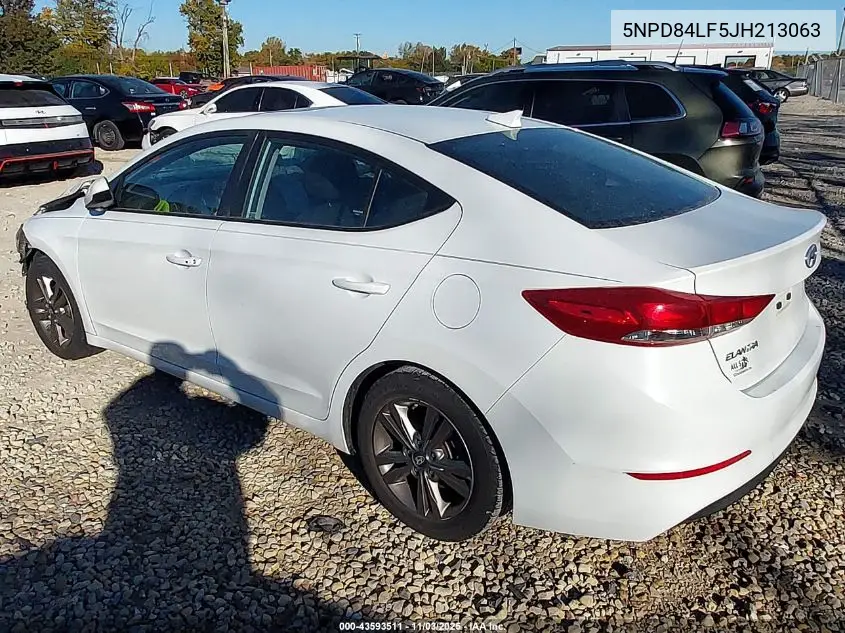 5NPD84LF5JH213063 2018 Hyundai Elantra Value Edition