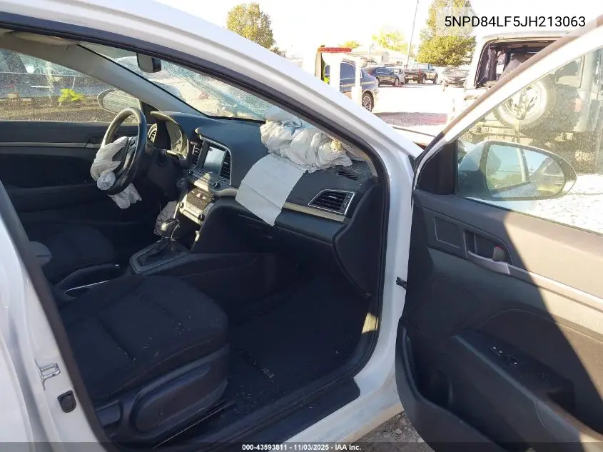 5NPD84LF5JH213063 2018 Hyundai Elantra Value Edition