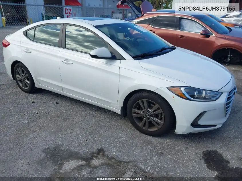 5NPD84LF6JH379155 2018 Hyundai Elantra Value Edition