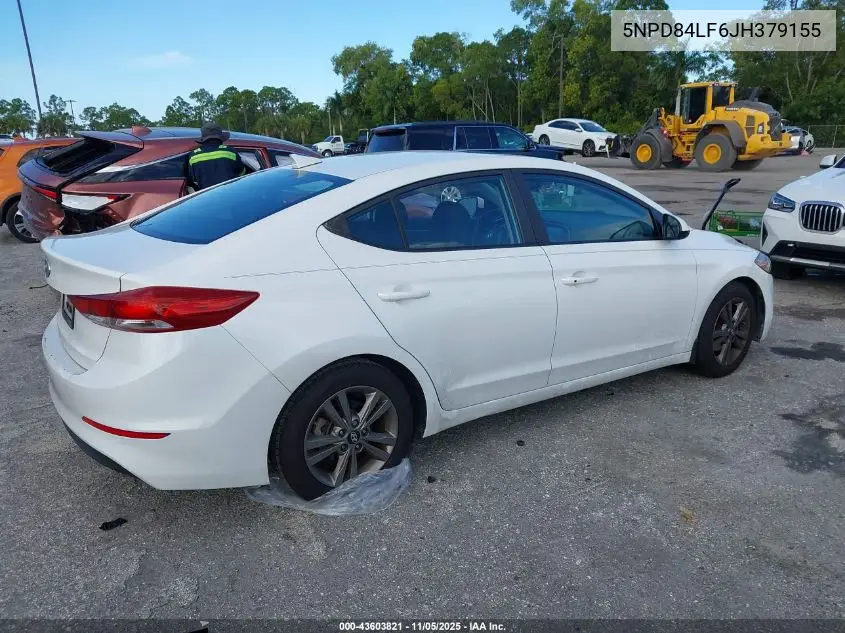 5NPD84LF6JH379155 2018 Hyundai Elantra Value Edition