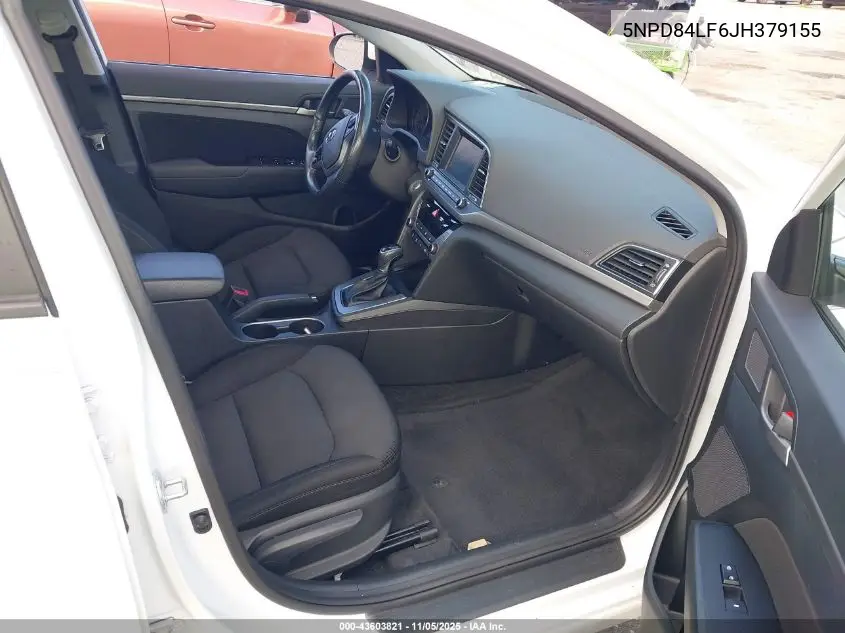 5NPD84LF6JH379155 2018 Hyundai Elantra Value Edition