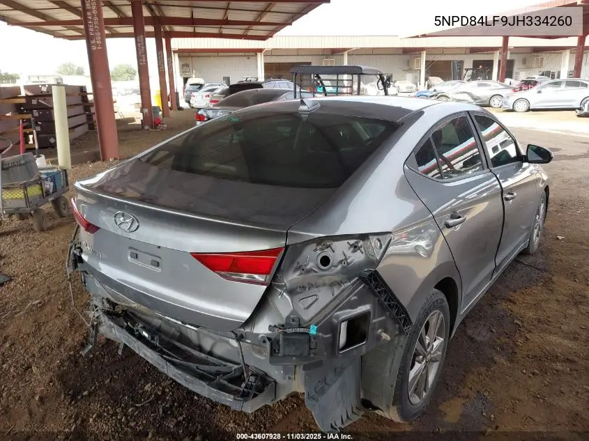 5NPD84LF9JH334260 2018 Hyundai Elantra Value Edition