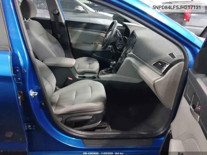 5NPD84LF5JH217131 2018 Hyundai Elantra Sel