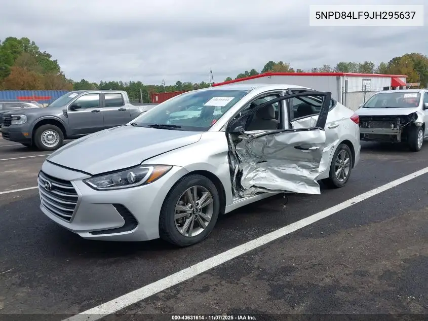 5NPD84LF9JH295637 2018 Hyundai Elantra Sel