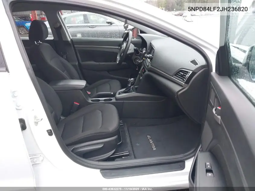 5NPD84LF2JH236820 2018 Hyundai Elantra Sel