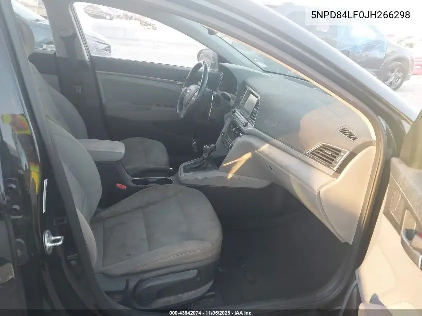 5NPD84LF0JH266298 2018 Hyundai Elantra Value Edition