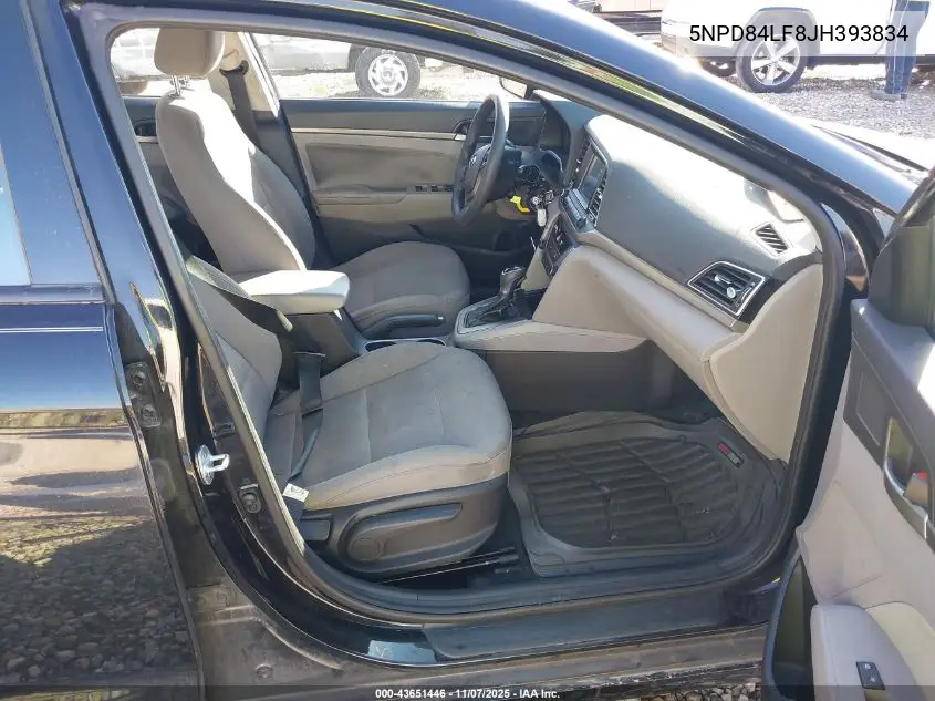 5NPD84LF8JH393834 2018 Hyundai Elantra Sel