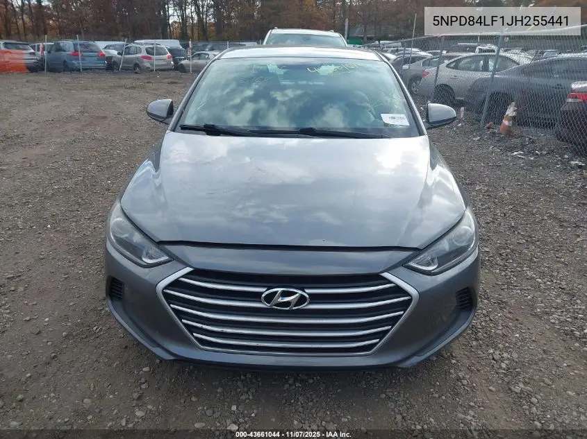 5NPD84LF1JH255441 2018 Hyundai Elantra Sel