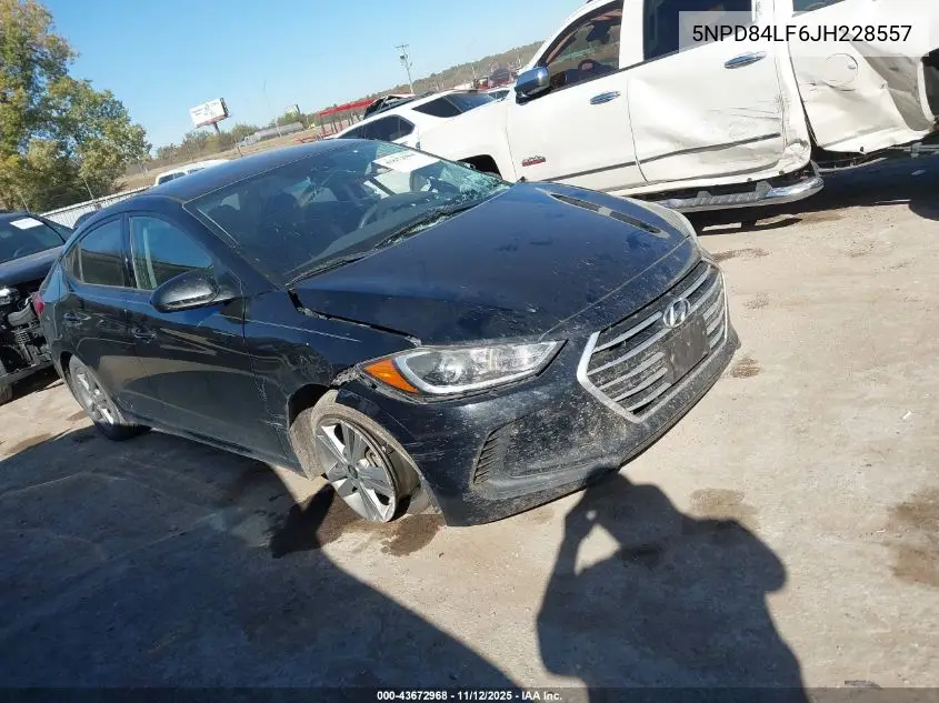 5NPD84LF6JH228557 2018 Hyundai Elantra Sel