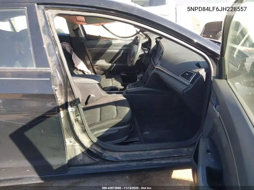 5NPD84LF6JH228557 2018 Hyundai Elantra Sel